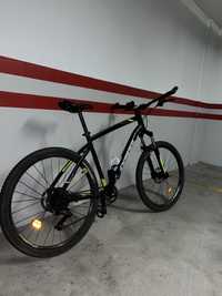 bicicleta rockrider btt st530 como nova