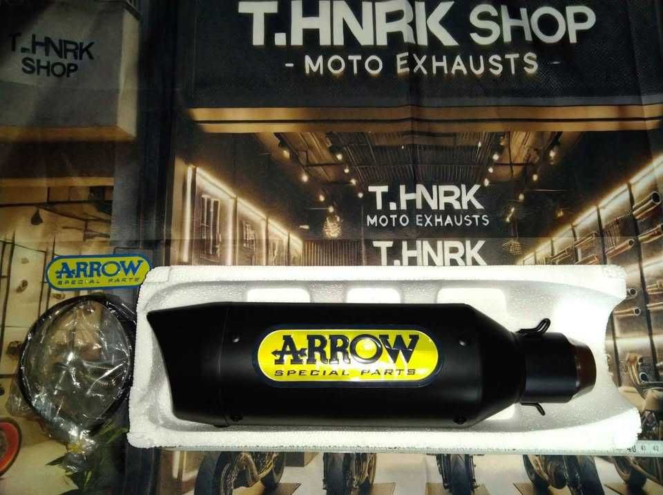 arrow - thunder - black mate  - escape moto