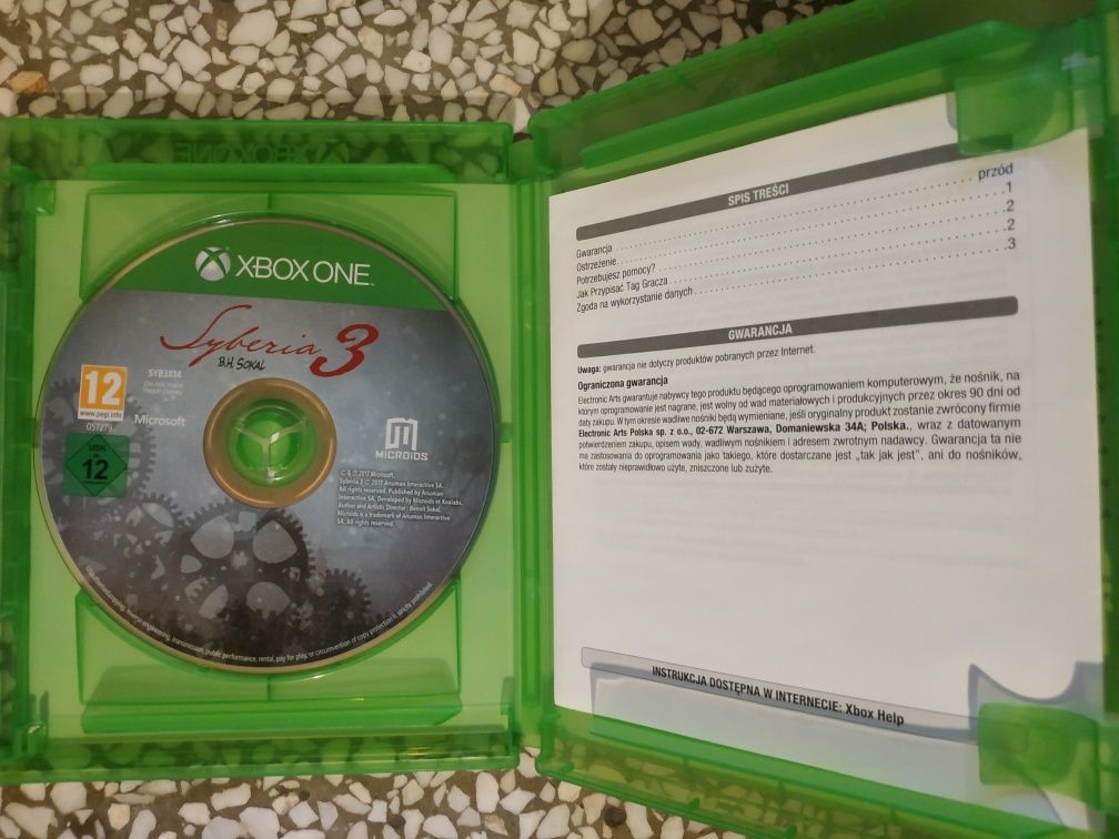 Syberia 3 Xbox one Series X