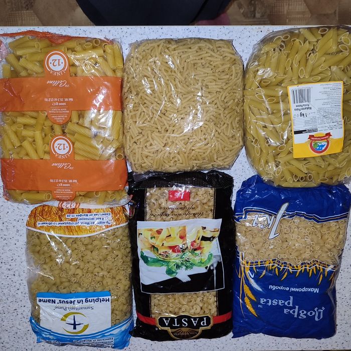Лот макароны, рожки, спагетти 30 пачек