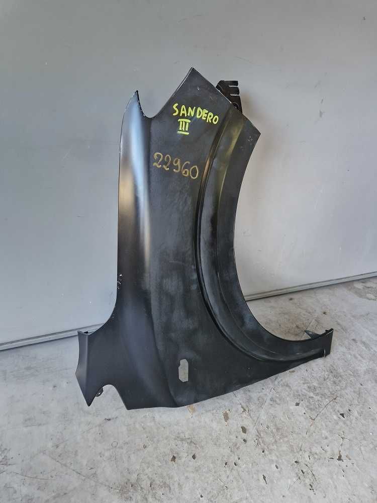 Dacia Sandero III 3 Błotnik Przód Prawy