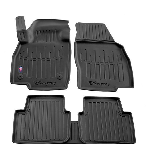 Гумові 3D коврики в салон Шкода Citigo/ ENYAQ/ Fabia/ Kamiq/ Karoq
