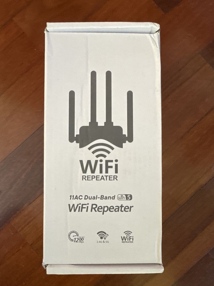 Repetidor wifi dual band NOVO