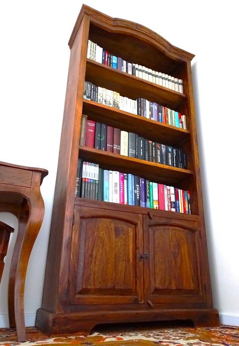 Biblioteka / biblioteczka indyjska z drewna palisander INDIGO