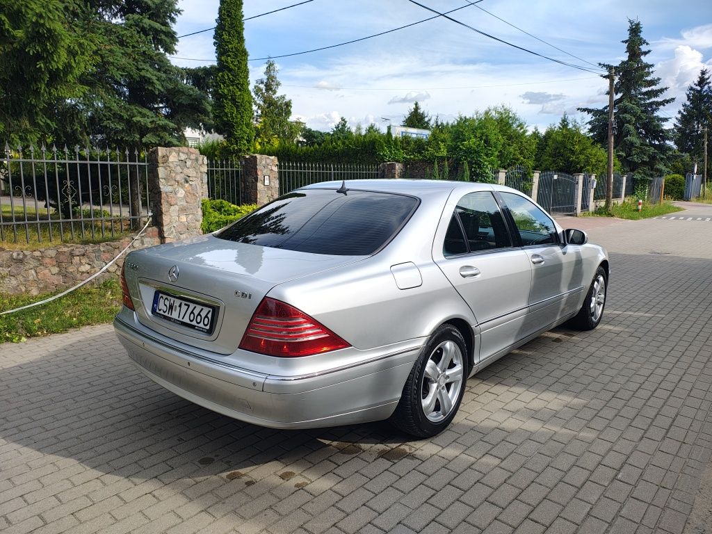 Mercedes S320 CDi Lift ZADBANY