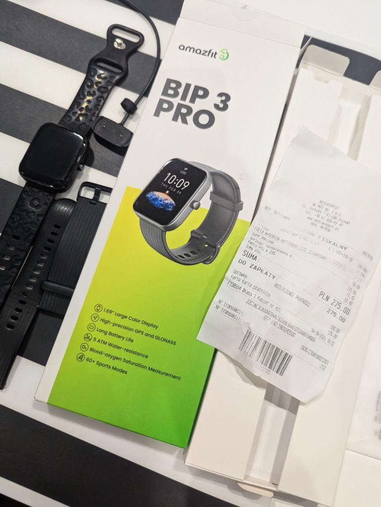 Amazfit BIP 3 pro smart watch