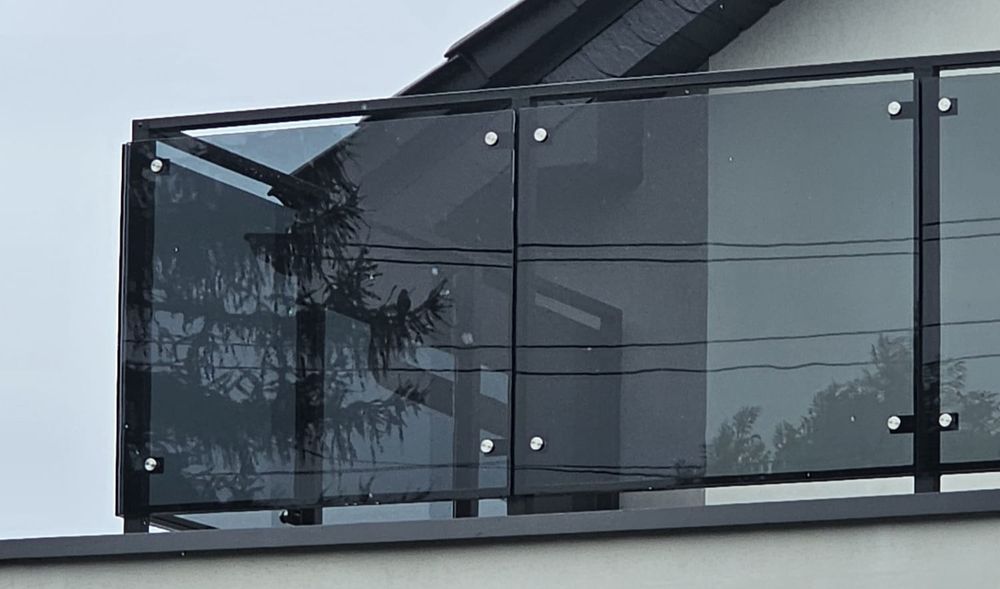 Balustrada balkonowa SZKLANA
