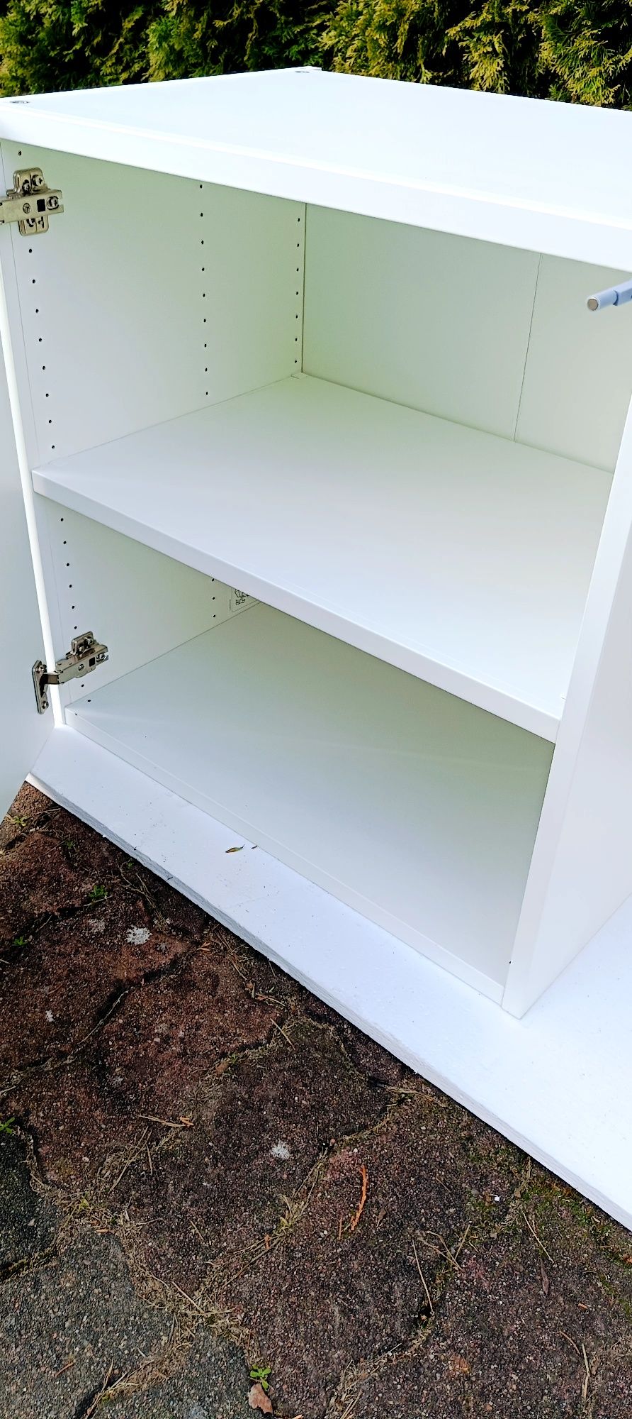 Szafki kuchenna IKEA jasny siwy front