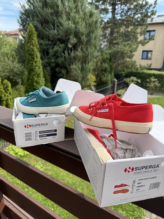 Trampki włoskiej marki Superga rozmiar 34