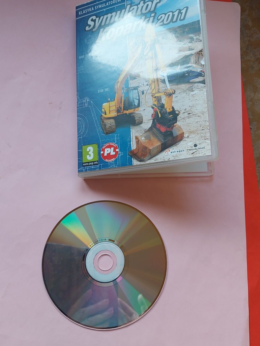 Gra DVD płyta Symulator Koparki 2011r/13r