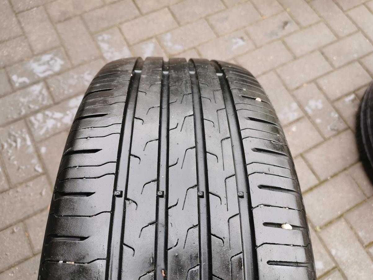 215/55 97H R16 CONTINENTAL EcoContact6 7mm 2021r Letnie Opony 4szt