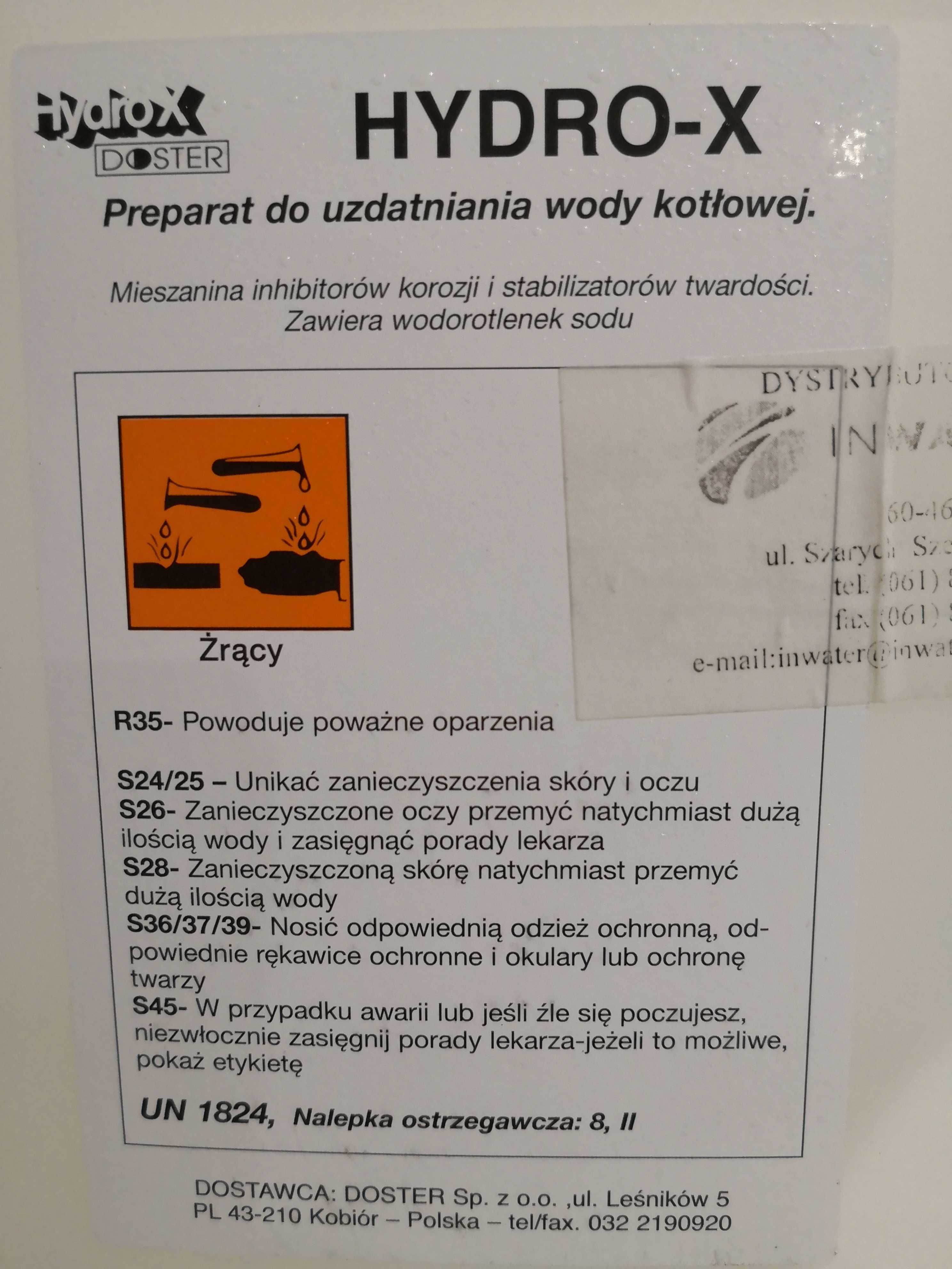 Soda kaustyczna w płynie