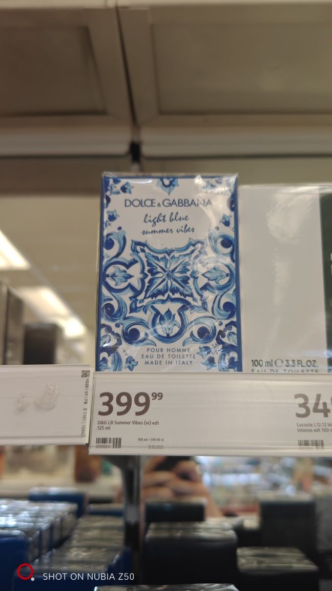 EDT Dolce & Gabbana Light Blue Summer Vibes 125ml używane