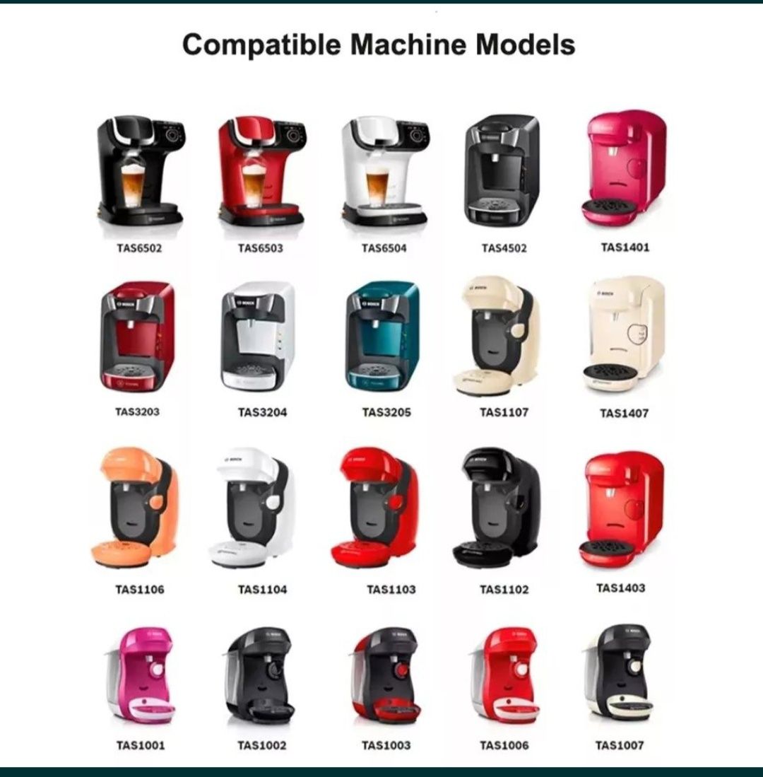Капсулы стальные Bosch Tassimо
