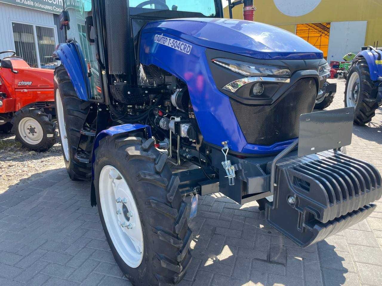 Китайський трактор ФАЙТЕР Т-504CRD!50к.с.!КАБІНА+Кондиціонер!РЕВЕРС!