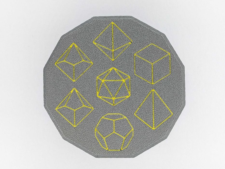 Органайзер, лоток, кейс для кубиків дайс гри в DnD