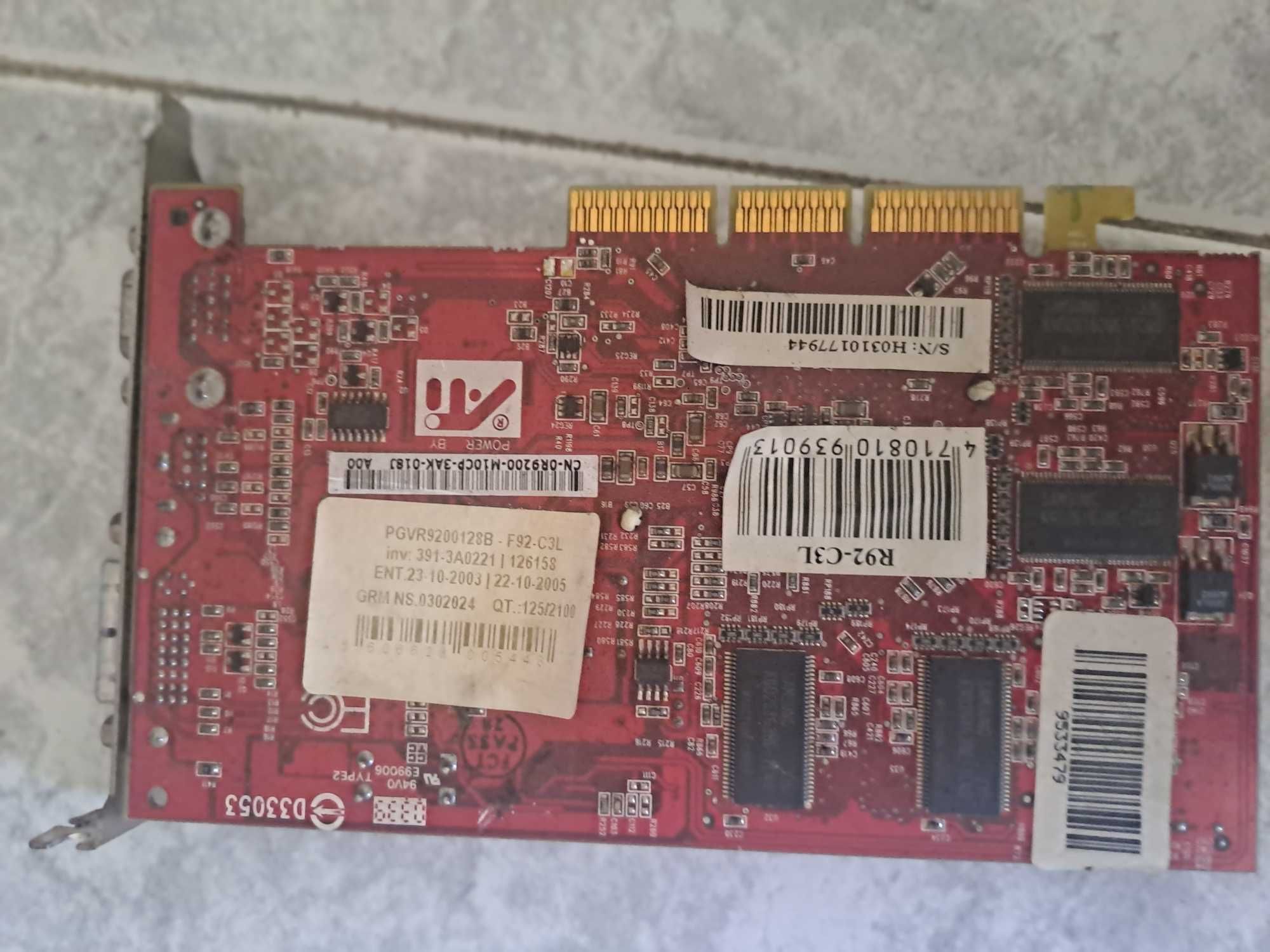 Placa gráfica antiga