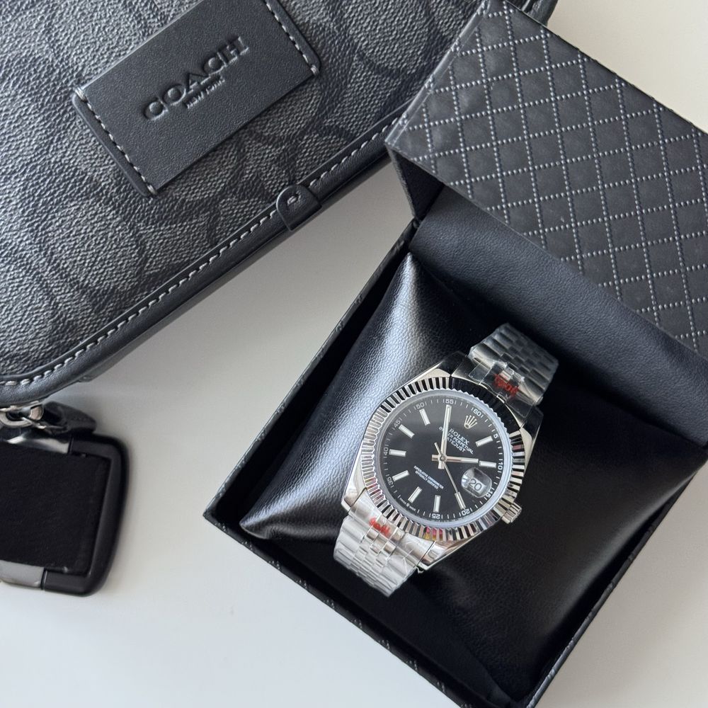 Годинник Rolex DateJust преміум якість механіка
