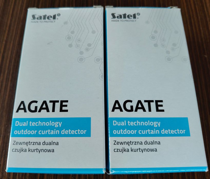 Satel Agate zewnętrzna dualna czujka kurtynowa