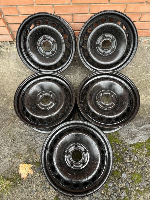 Металеві диски R15 5×112 ET43 DIA57.1 для Renault Scenic, VW, Audi