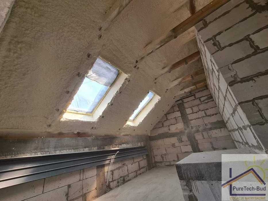 Ocieplanie pianą pur,pianka pur,izolacje natryskowe Darmowa Wycena