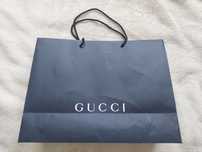 GUCCI Papierowa torba po zakupach