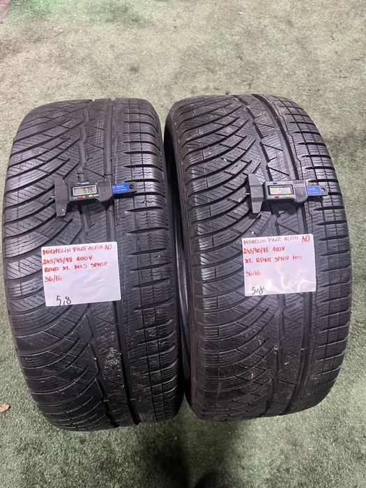 2x 245/45/18 100V MICHELIN PILOT ALPIN opona zimowa AO XL 3PMSF M+S