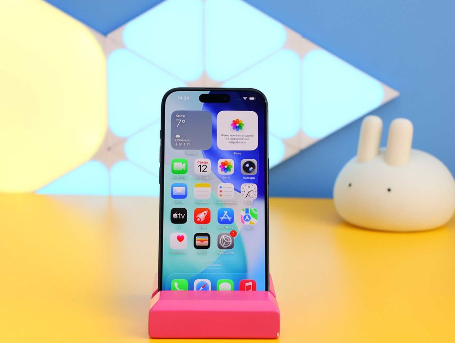 Смартфон iPhone 15 Pro 512GB Blue Titanium (151537) Б/У З ГАРАНТІЄЮ