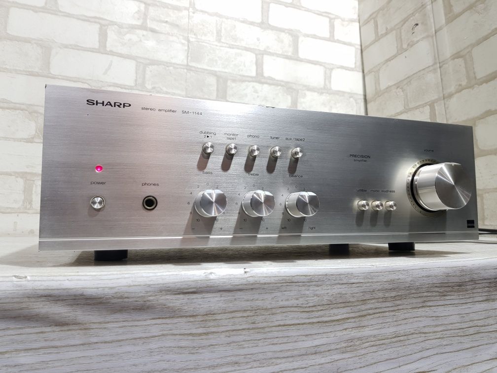 Hi-Fi Стерео підсилювач SHARP SM-1144H, *2x40 Вт, б/у  з Німеччини