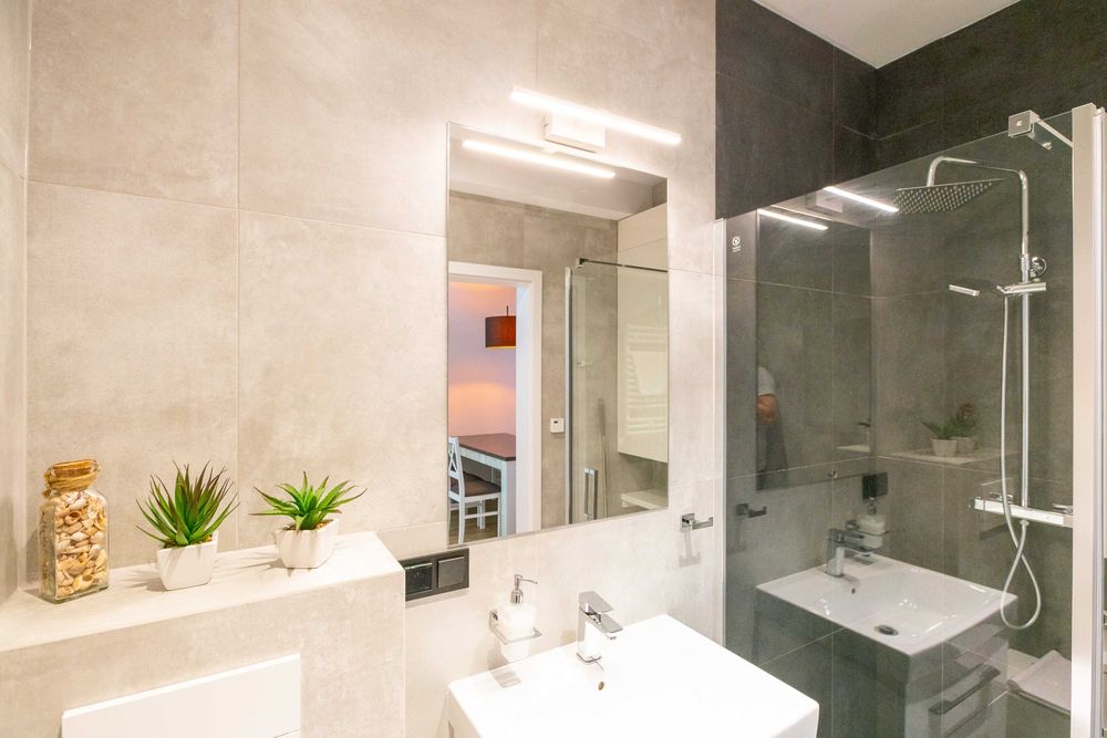 Widoki góry Apartament nocleg SPA weekend Szczyrk jacuzzi sauna Jesień