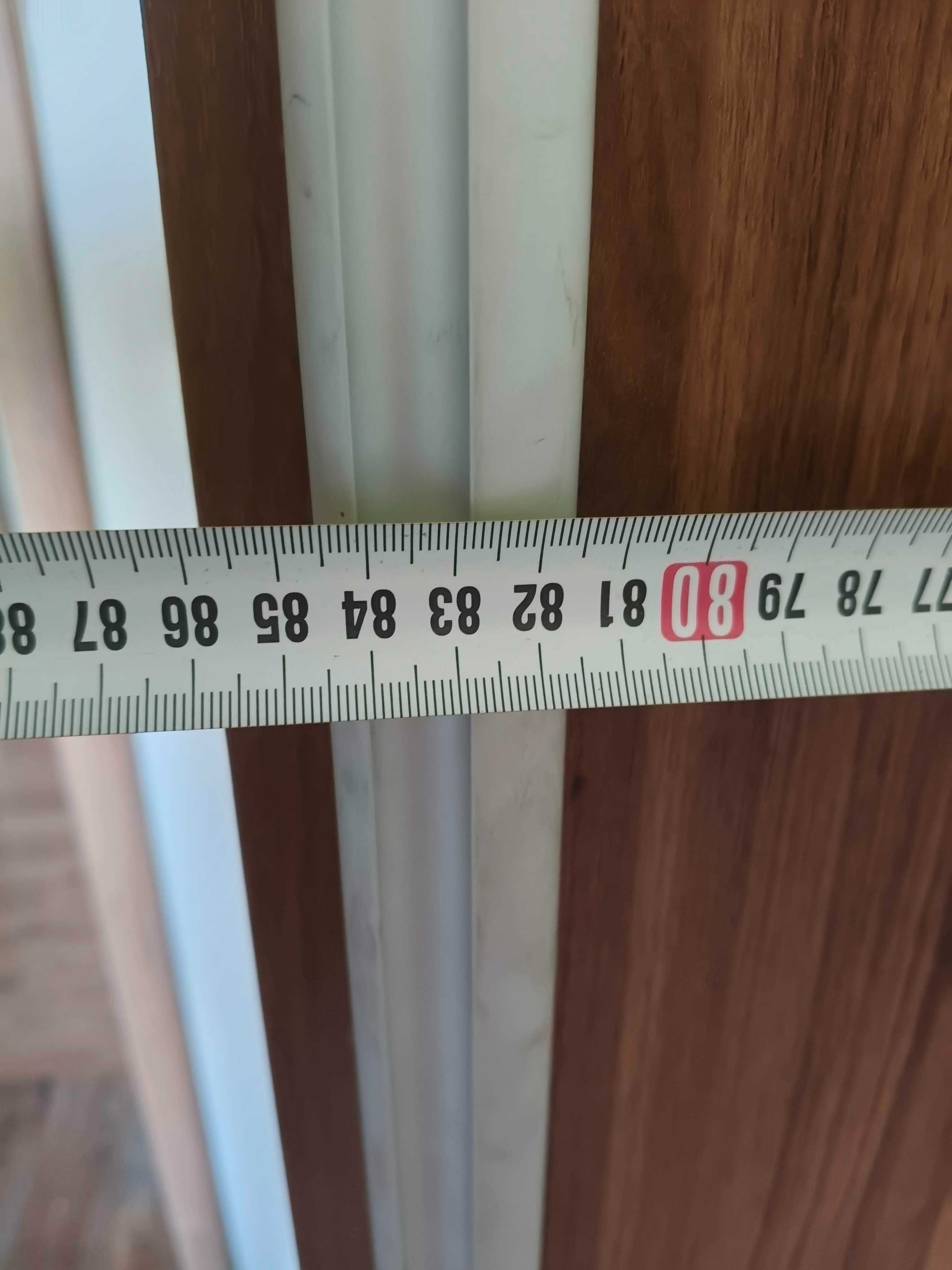 Drzwi przesuwne do szafy w zabudowie. 3 panele. 250 cm