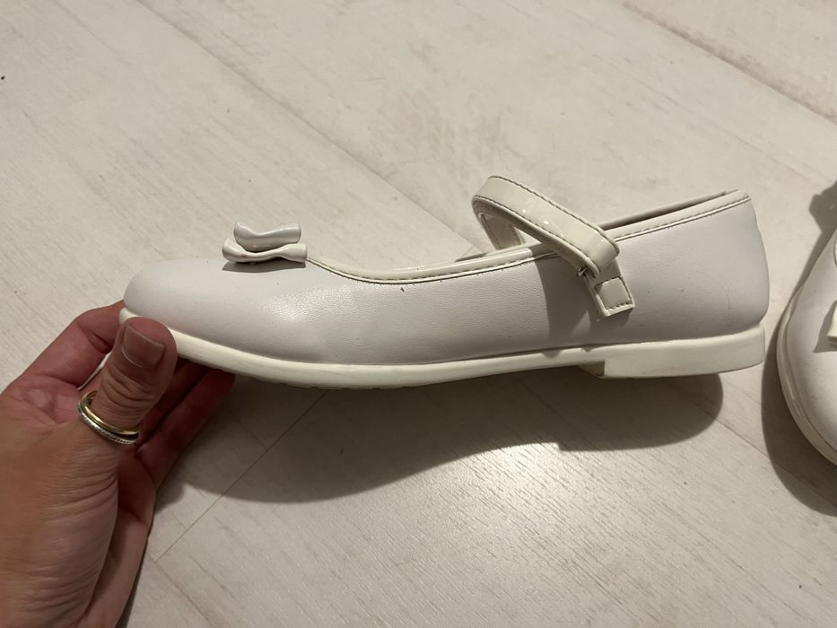 Buty do komunii dziewczęce raz ubrane