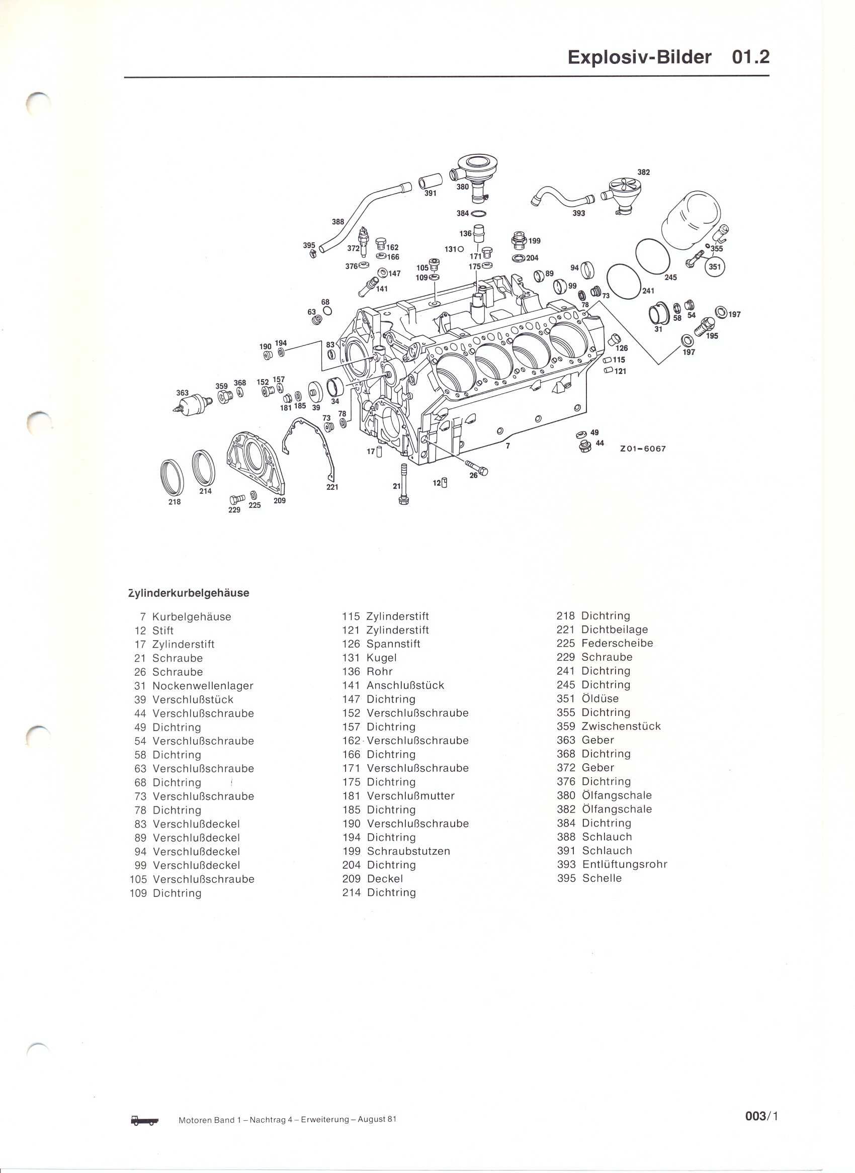 Instrukcja naprawy silnika Mercedes OM 421-423