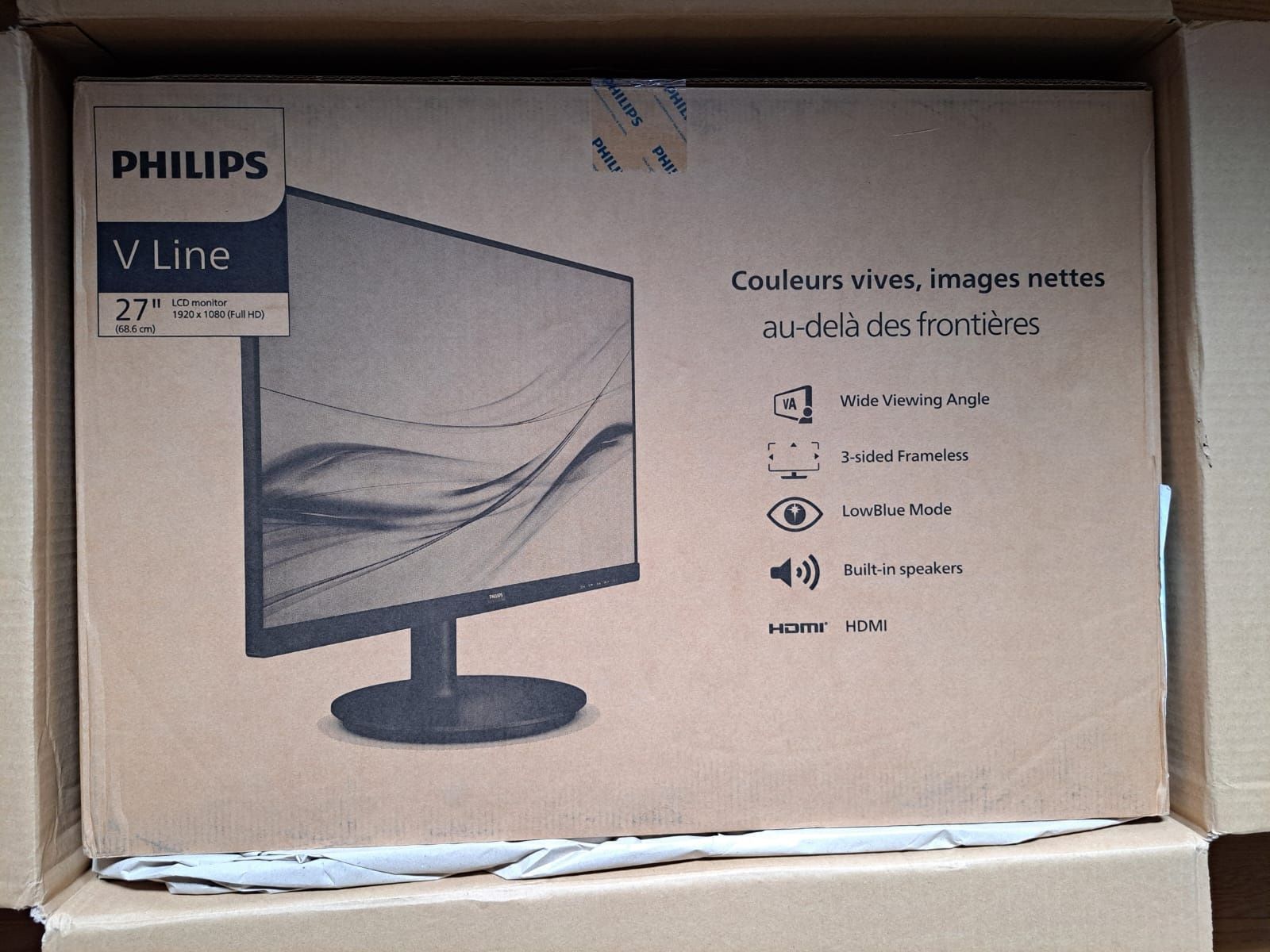Monitor PHILIPS 271V8La – 27-calowy monitor FHD, 75 Hz, 4 ms NOWY