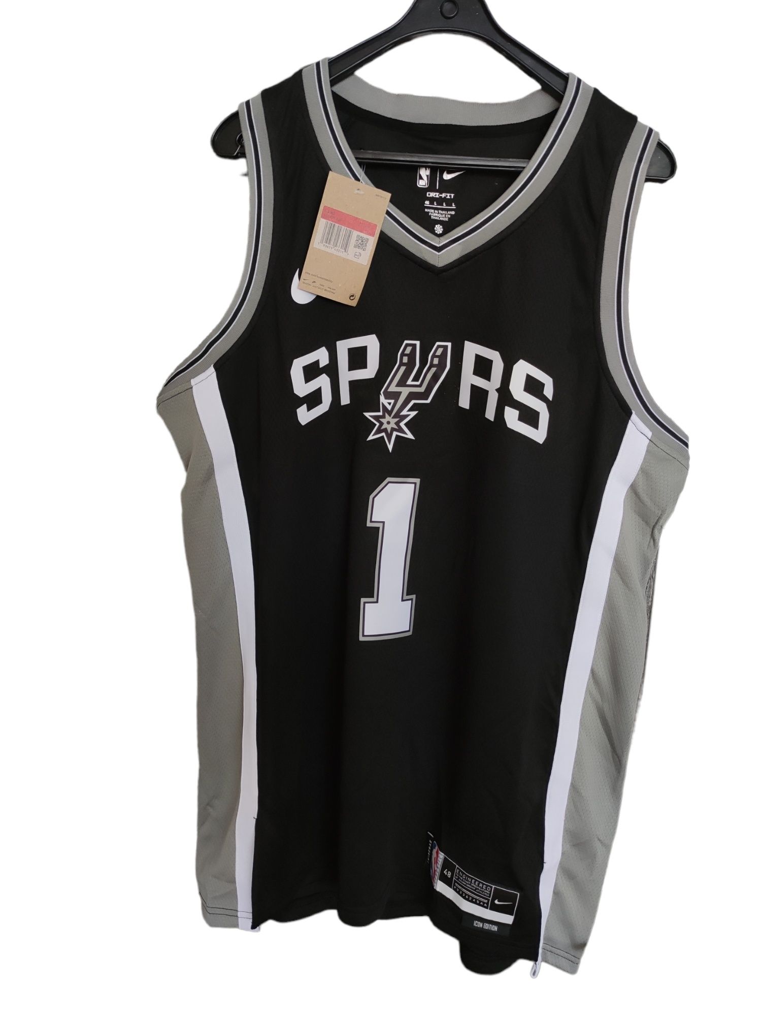 Koszulka Jersey NBA San Antonio Spurs r.L SAS Nr 1 Victor Wembanyama