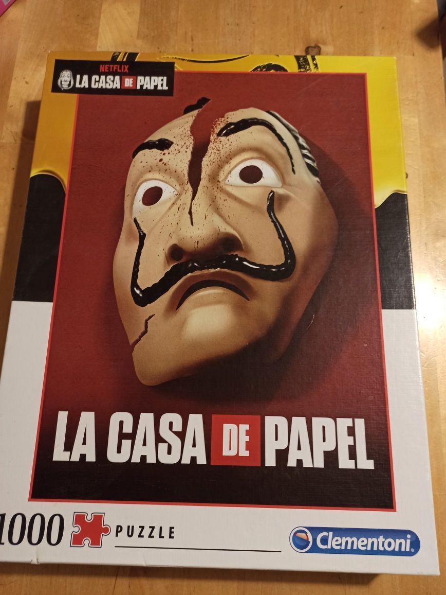 Puzzle Dom z papieru La Casa de Papel 1000