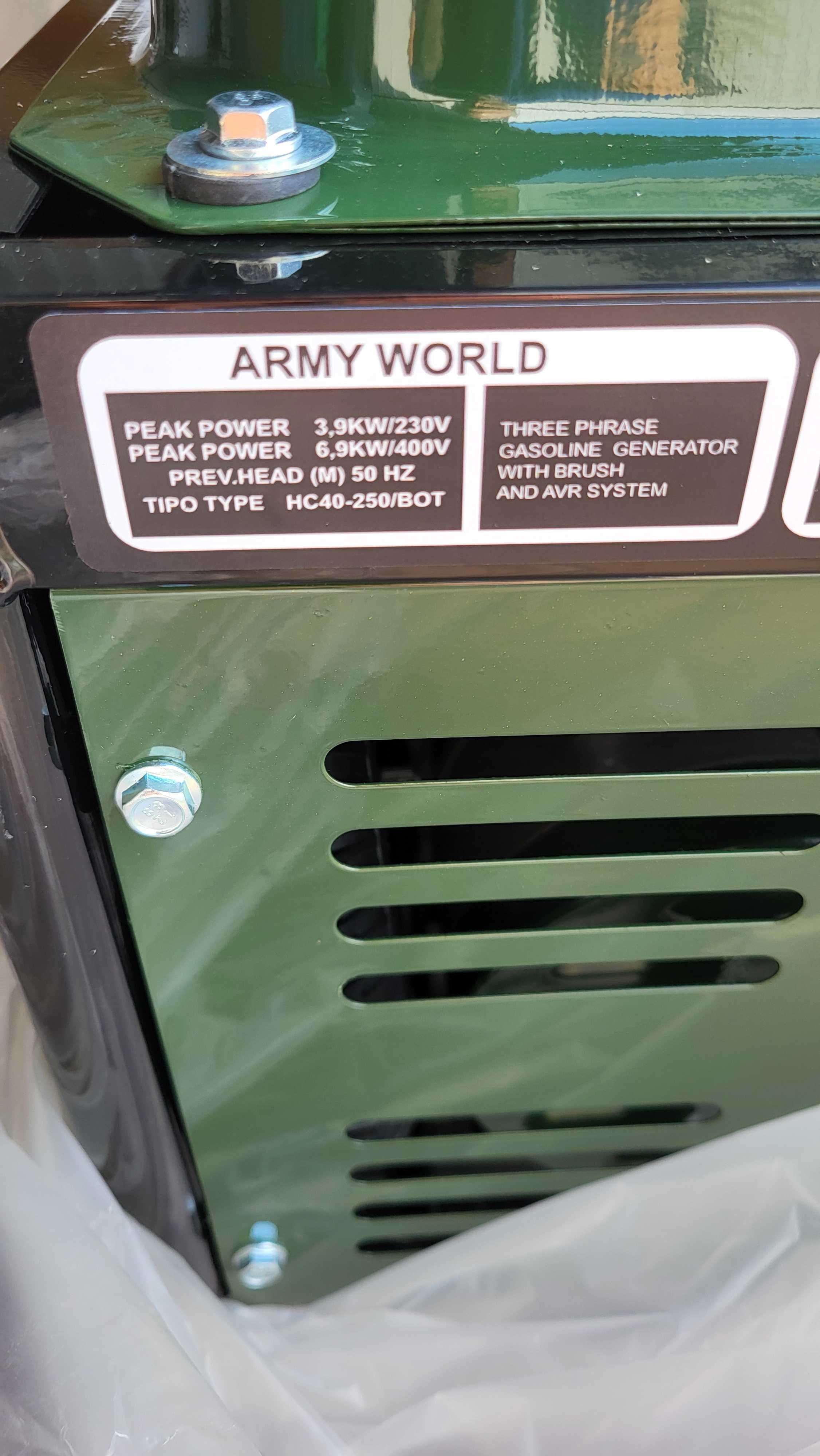Agregat ( generator) prądotwórczy 220/380V
