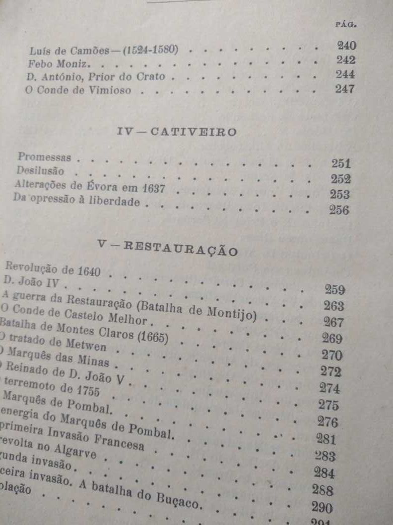 Portugal - Leituras Históricas, A. C. Pires Lima