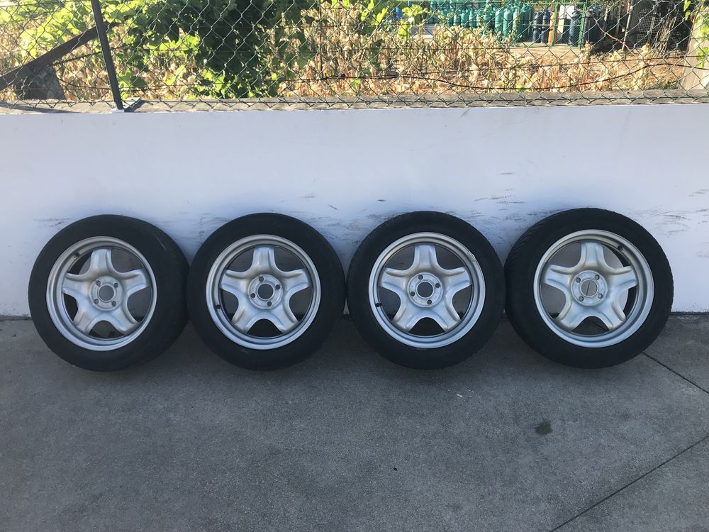 Jantes Renault 16 4x100 com pneus