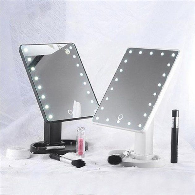Дзеркало для макіяжу з 16 LED підсвічуванням Mirror White.