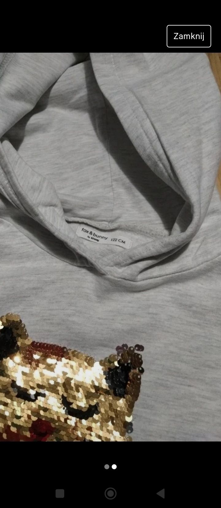 Bluza dziewczęca Sinsay rozm. 122