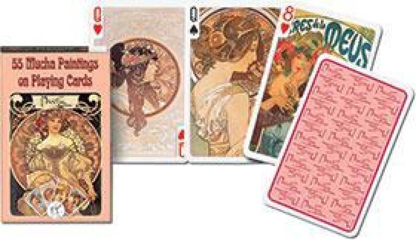 Karty standard "Mucha" PIATNIK Piatnik pudełko,6x9,1 cm