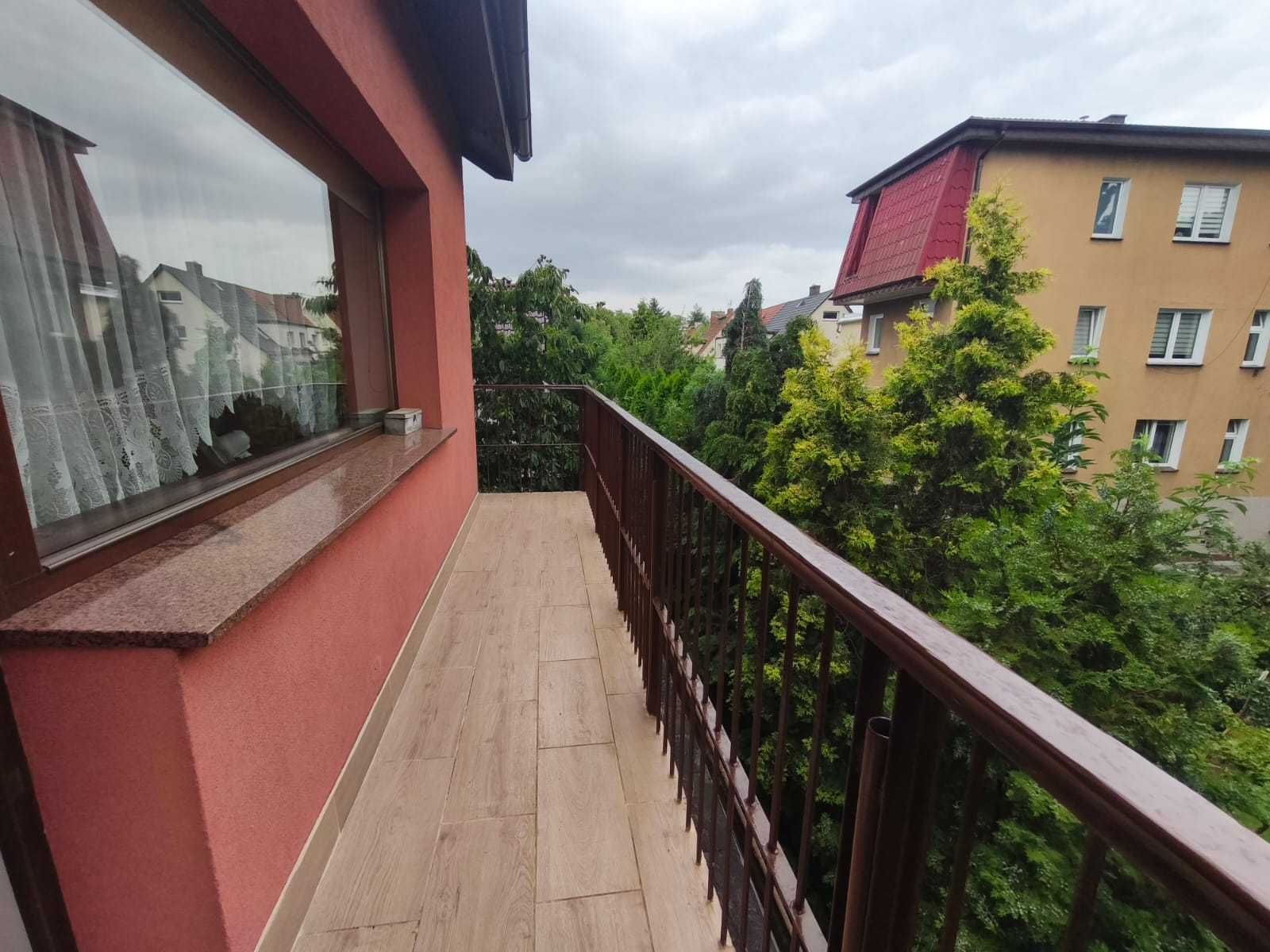Na wynajem 3- pokojowe mieszkanie z dużym balkonem  ul. Makuszyńskiego