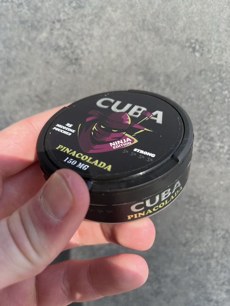 Снюс 150 мг Cuba 150 мг, куба, стрит snus