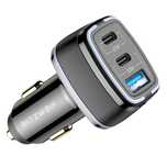 Ładowarka Samochodowa Blitzwolf Bw-Bc4 115W 3Xusb Szybkie Ładowanie Pd