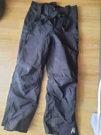 Spodnie narciarskie zimowe chłopięce  czarne 146/152 cm