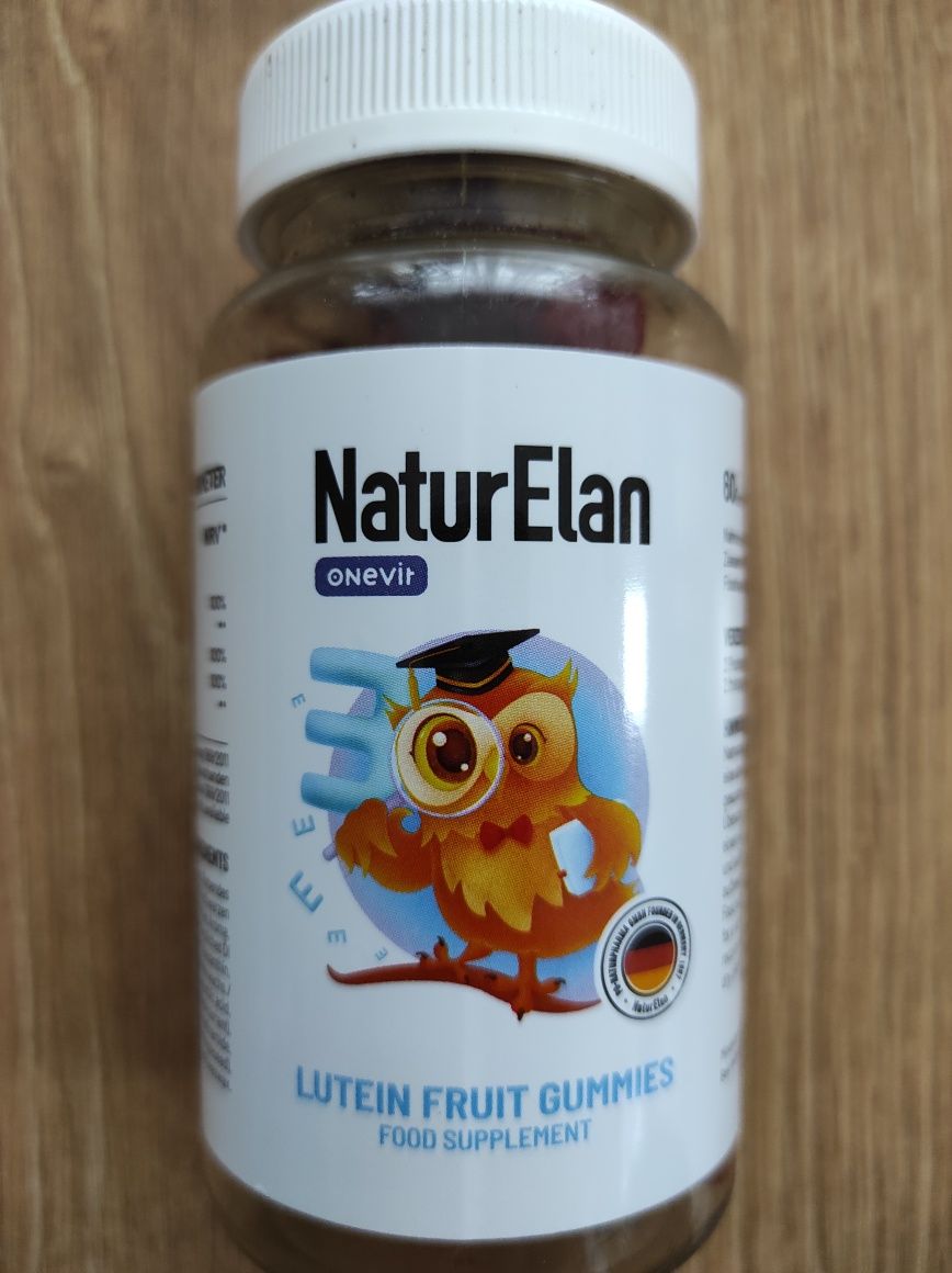 Natur Elan- Witaminy na oczy z luteiną i zeaksantyną.