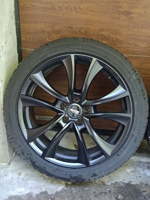 Koła zimowe 19" 5x112 opony Dunlop 255/40r19