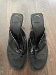 Sandalias pretas pele Mango 40