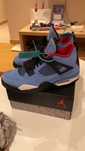 niebieski\Retro*Jordan4NikeJordanTravis UnisexTrampki.44